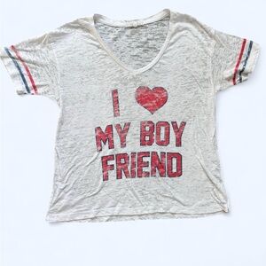 I love my boyfriend shirt